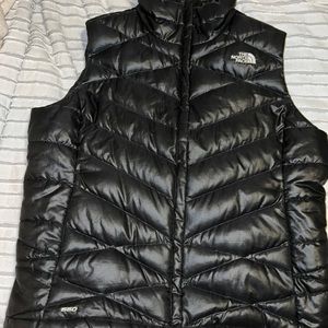 Black North Face Puffer Vest
